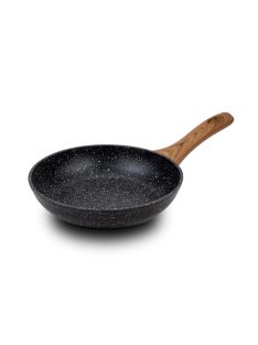   NAVA 10-144-100 serpenyő, 20 cm átmérő, tapadásmentes kőbevonat, indukciós főzőlapon is használható, mosogatógépben mosható