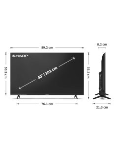   SHARP 40HA1205E 101cm-es Full HD LED TV,KÜLSŐ RAKTÁRON-VEDD FEL VELÜNK A KAPCSOLATOT