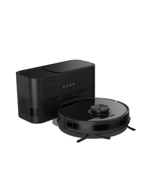 AENO ARC0005S RC5S robotporszívó, 4000 Pa szívóteljesítmény, 2 in 1 portartály, 20 érzékelő és LiDAR, 4 takarítási mód, nedves és száraz tisztítás