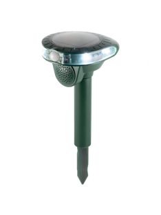   Home AR 01 állatriasztó karó, PIR mozgásérzékelő, ultrahang, fényjelzés, 13 - 60 kHz, napelem