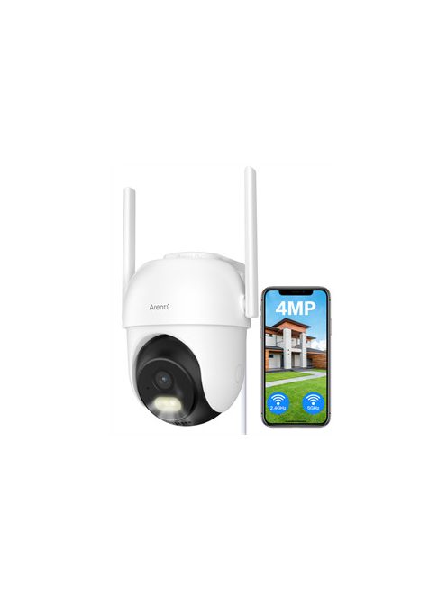 Arenti OP1 kültéri IP WiFi PT dómkamera (4MP, 4mm, IR10m, microSD, mikrofon, hangszóró)