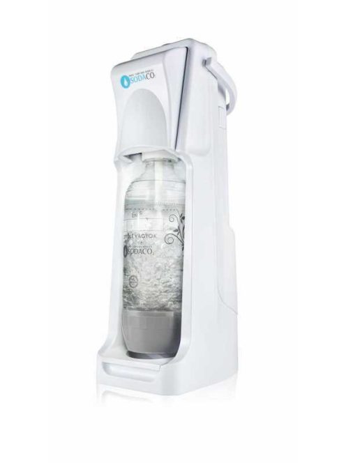 SodaCo B100F Basic otthoni szódagép, fehér színben