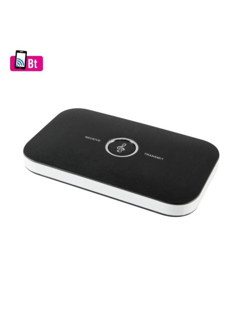 SAL BTRC 100 vezeték nélküli BT adó/vevő, Bluetooth, beépített akkumulátor, microUSB aljzat