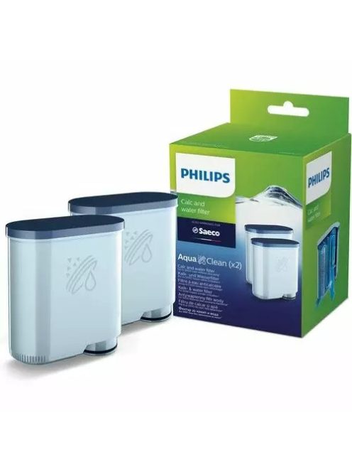 2x PHILIPS kávéfőző SZŰRŐ SAECO AquaClean CA6903 EREDETI