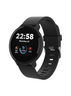   CANYON CNS-SW63BB Lollypop okosóra, 1,3”-os színes kijelző, Bluetooth, IP68, iOS és Android kompatibilitás