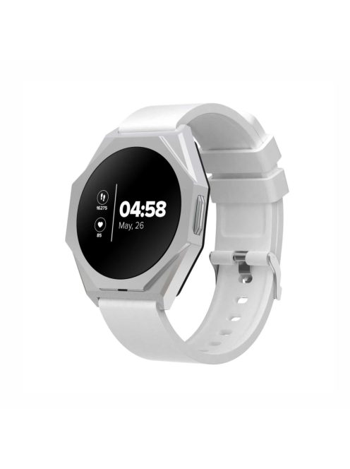CANYON CNS-SW86SS Otto okosóra, 1,3” IPS kijelző, IP68, iOS és Android kompatibilis, magyar nyelv, ezüst