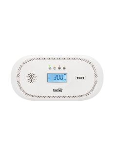   HOME CO10LCD szén-monoxid vészjelző, LCD kijelző , elemes, 2 év elem élettartam, 10 év érzékelő élettartam
