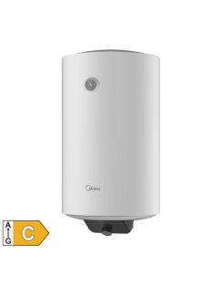   MIDEA D80-15FG elektromos vízmelegítő, bojler, 1500 W, 80 liter, zománcozott víztartály és fűtőszál, mechanikus vezérlés 