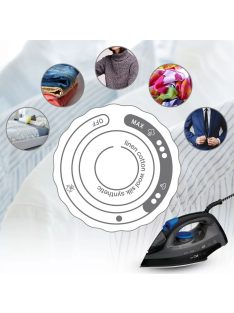 Clatronic DB 3703 fekete-kék vasaló,1800w