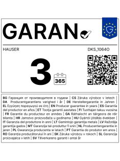 HAUSER DKS-1064O KONYHAI MÉRLEG