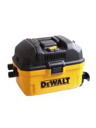 DeWalt DXV15T Toolbox száraz-nedves porszívó, 15 literes, 1100W, 12 KPa szívóteljesítmény, 4,85m tápkábel