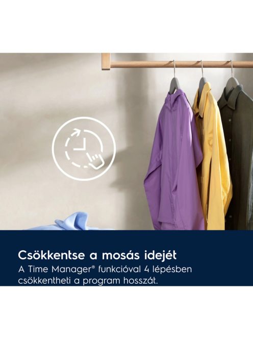 ELECTROLUX EW6F9492E Elöltöltős mosógép 9kg, 1400 f/p, FullWash 45',Ökoinverter, Hygiene mosóprogram gőzzel