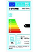 ORION FGO400W gáztűzhely
