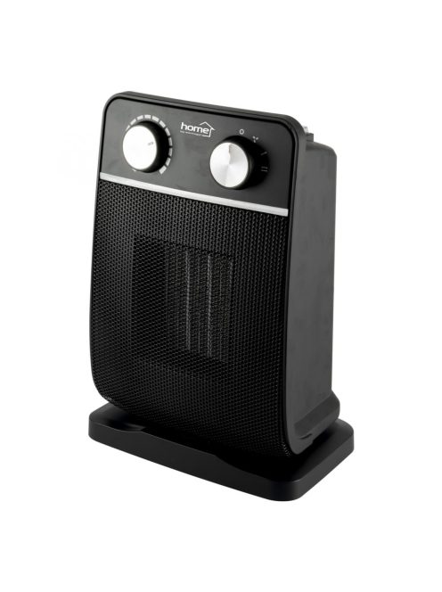 Home FK 29 álló elektromos kerámia fűtőtest, 900W/1800W, oszcillálás,  mechanikus termosztát, fekete