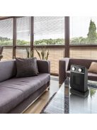 Home FK 29 álló elektromos kerámia fűtőtest, 900W/1800W, oszcillálás,  mechanikus termosztát, fekete