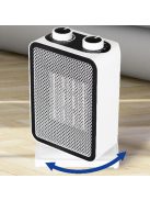 Home FK 51 álló elektromos kerámia fűtőtest, 1000W/1500W, oszcillálás, mechanikus termosztát, fehér