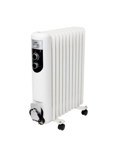 Home elektromos olajradiátor FKOS11M, 800W/1200W/2000W, 11 tagú, fehér