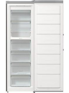   Gorenje FN619EAXL6 fagyasztószekrény, inox, 185 cm, 280 l, 4 fiók + 2 rekesz + 1 polc, NoFrost, LED-kijelző az ajtón, gyorsfagyasztás (FN619EAXL6)
