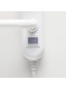 Home FTW 4 fali fűtött elektromos törölközőszárító, 90W, IPX1 védelem, fehér