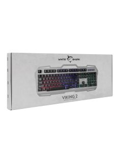   White Shark VIKING 2 GK-1924HU ezüst/fekete gamer billentyűzet