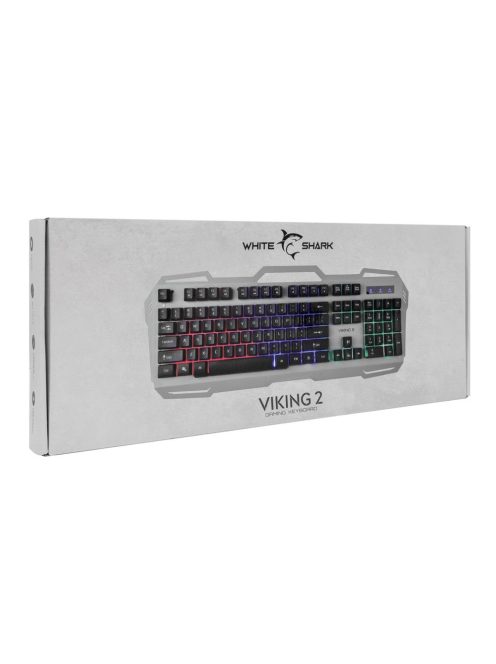 White Shark VIKING 2 GK-1924HU ezüst/fekete gamer billentyűzet