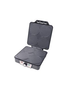 HAUSER SN-1004 Sajtos tallér, ostya sütő, 1200 W, ezüst