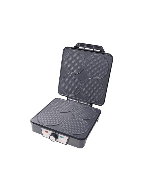 HAUSER SN-1004 Sajtos tallér, ostya sütő, 1200 W, ezüst