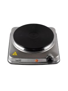   Home HG R 03SS hordozható elektromos főzőlap, teljesítmény: 1500 W, ∅18 cm főzőfelület, rozsdamentes készülékház
