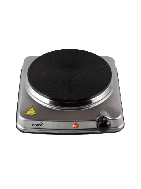 Home HG R 03SS hordozható elektromos főzőlap, teljesítmény: 1500 W, ∅18 cm főzőfelület, rozsdamentes készülékház