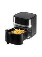 Home HGAF8 digitális air fryer, forrólevegős fritőz, 8 liter kapacitás, 2000 W, hőmérsékleti tartomány 80 – 200 °C