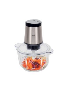   Home HGAP15 aprító, 400 W, 1,8 L üvegtál, 2 gomb, 2 sebességfokozat, STOP funkció, túlmelegedés elleni védelem, 2 kg