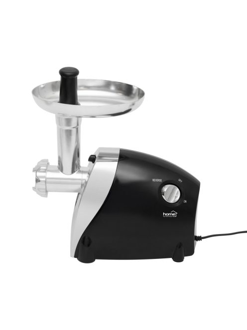 HOME HGHD1200 húsdaráló, 1200 W, rozsdamentes vágórostélyok, kés, és tálca, tartozék kolbásztöltő és kebbe készítő HGHD1200