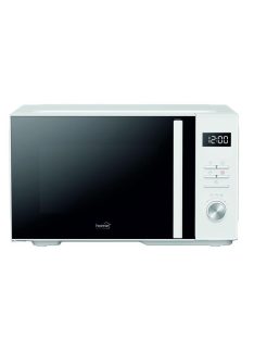   HOME HGMH25GR mikrohullámú sütő, 25 liter, grillfunkció, 25l, fehér, 900 W, digitális, 5 fokozat, gyerekzár
