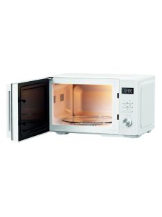   HOME HGMH25GR mikrohullámú sütő, 25 liter, grillfunkció, 25l, fehér, 900 W, digitális, 5 fokozat, gyerekzár