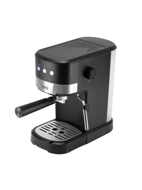 HOME HGPR16 presszókávé főző, 15bar, tejhabosítás, elektronikus vezérlés, csészemelegítő, automatikus kikapcsolás