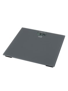   Home HG FM 12 fürdőszobai mérleg, méréshatár 180 kg, mérési pontosság 100 g, LCD kijelző