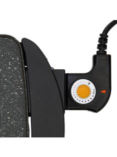   Home HG GR 03 asztali grill, teljesítmény 2000 W, tapadásmentes felület, zsírgyűjtő fiók HG GR 03