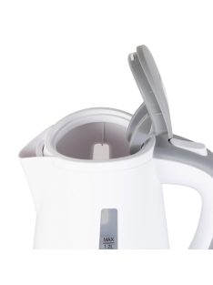   Home HG VF 05 vízforraló, teljesítmény 2000 W, 1,2 literes víztartály, 360°-ban forgatható állvány, rejtett fűtőszál, fehér HG-VF-05