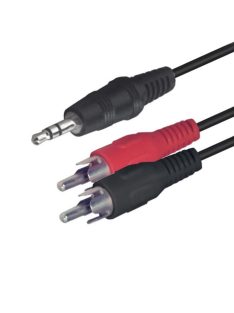 Home A 49 audiókábel, 3,5mm dugó, RCA, 1,5m