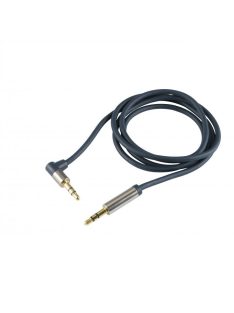   Home A 51-1M audiókábel, 3,5mm egyenes sztereó dugó, 3,5mm pipa sztereó dugó, 1m