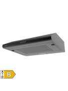 Home KPE 6020B konyhai páraelszívó TORNADO, három sebességfokozat, légszállítás: 200 m3/h, 38 W, 60 cm, fekete