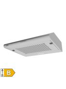 Home KPE 6020S konyhai páraelszívó TORNADO, három sebességfokozat, légszállítás: 200 m3/h, 38 W, 60 cm, rozsdamentes acél