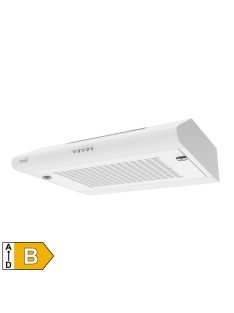   Home KPE 6020W konyhai páraelszívó TORNADO, három sebességfokozat, légszállítás: 200 m3/h, 38 W, 60 cm, fehér