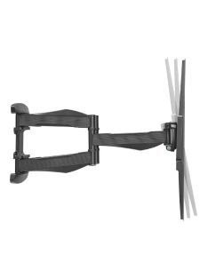   Home LCDH 33 LCD/LED TV fali tartó, 37-80" képernyőméretig, 45 kg teherbírás, teljesen mozgatható, fali rögzítő elemek tartozékok"