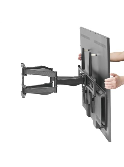 Home LCDH 33 LCD/LED TV fali tartó, 37-80" képernyőméretig, 45 kg teherbírás, teljesen mozgatható, fali rögzítő elemek tartozékok"