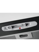 ELECTROLUX LFG525K Beépíthető páraelszívó fekete, 52 cm, 3 fokozat, nyomógombos vezérlés, LED világítás