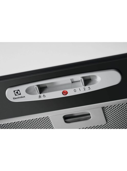 ELECTROLUX LFG525K Beépíthető páraelszívó fekete, 52 cm, 3 fokozat, nyomógombos vezérlés, LED világítás