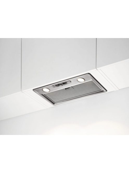 ELECTROLUX LFG525S Beépíthető páraelszívó inox, 52 cm, 3 fokozat, nyomógombos vezérlés, LED világítás