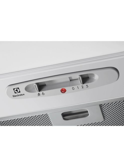 ELECTROLUX LFG525W Beépíthető páraelszívó fehér, 52 cm, 3 fokozat, nyomógombos vezérlés, LED világítás