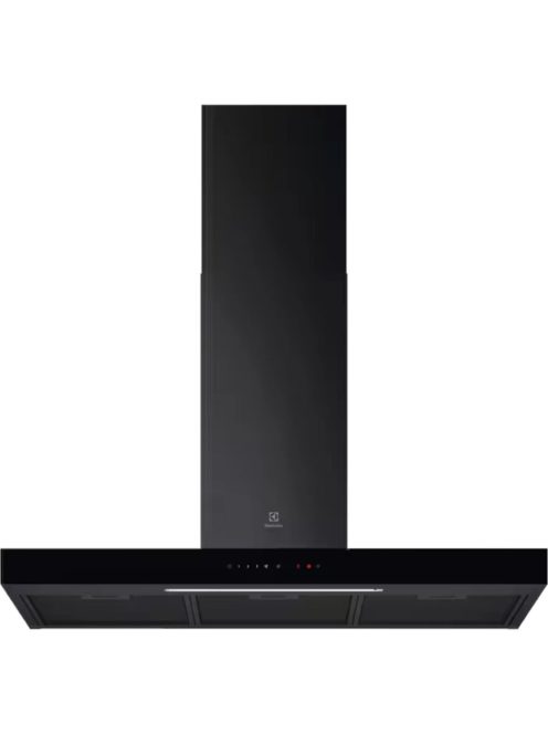 ELECTROLUX LFT819K Beépíthető kürtős páraelszívó fekete, 90 cm, Hob2Hood, Breeze funkció, 3+1 fokozat